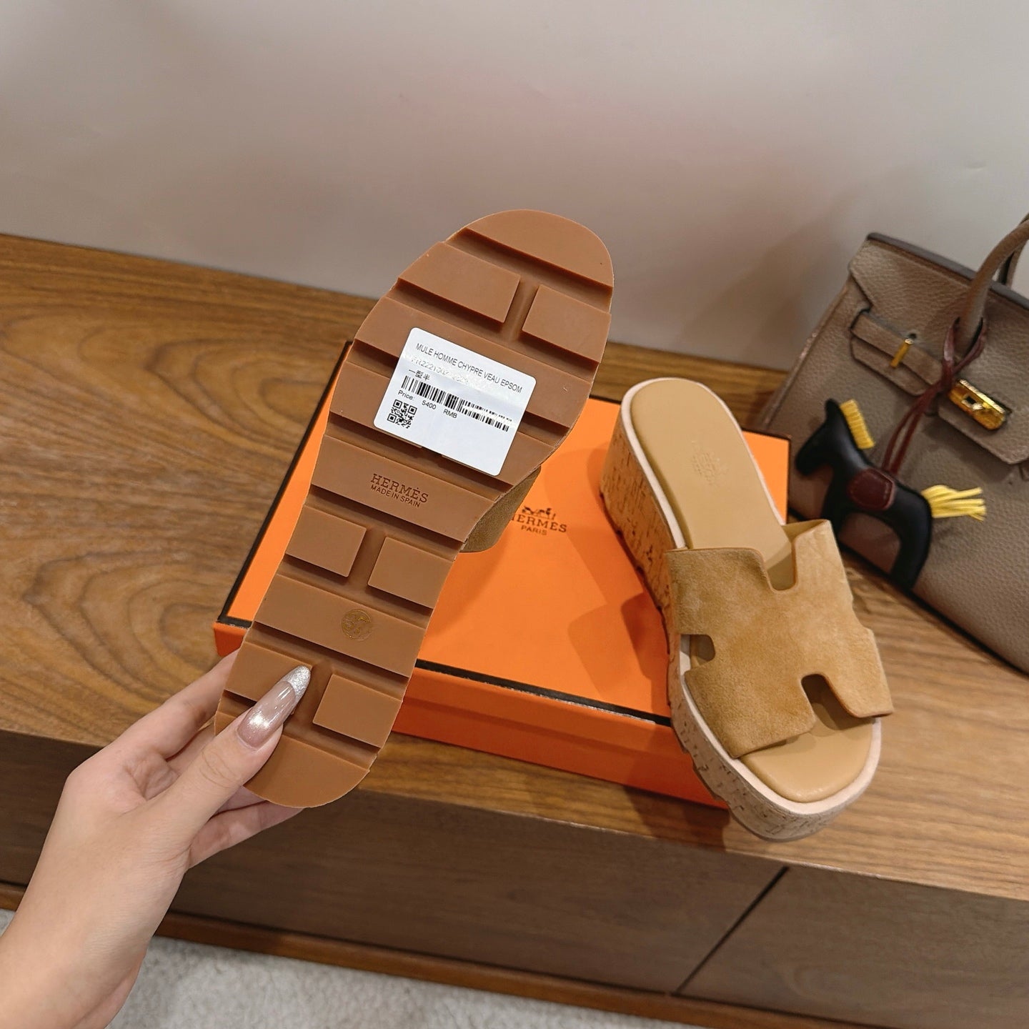 Hermès Éclair Platform Sandals – Spring/Summer 2026 Collection