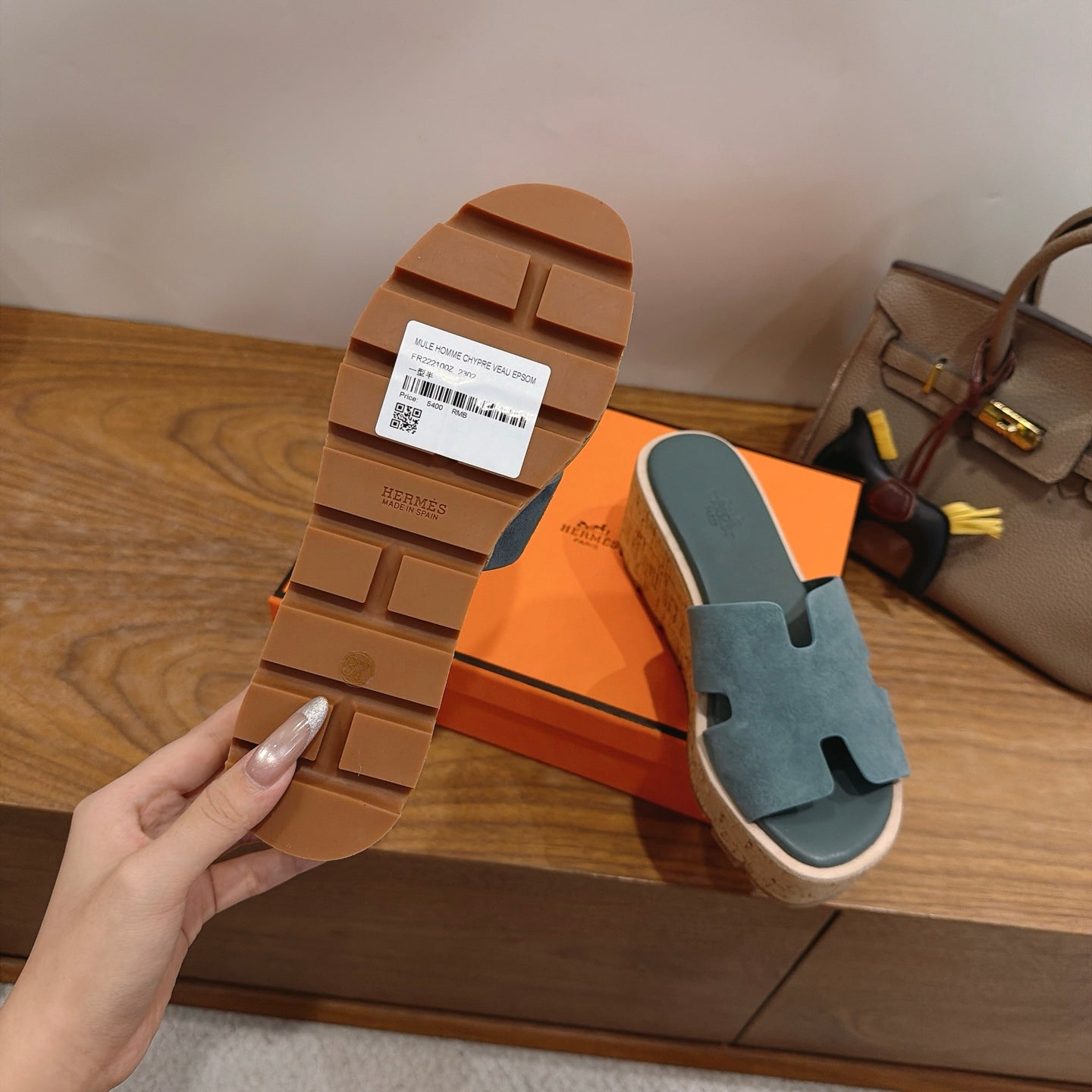 Hermès Éclair Platform Sandals – Spring/Summer 2026 Collection