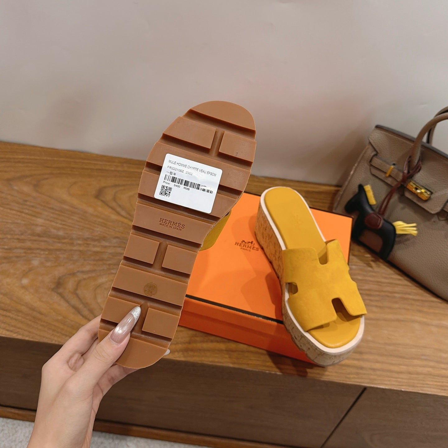 Hermès Éclair Platform Sandals – Spring/Summer 2026 Collection