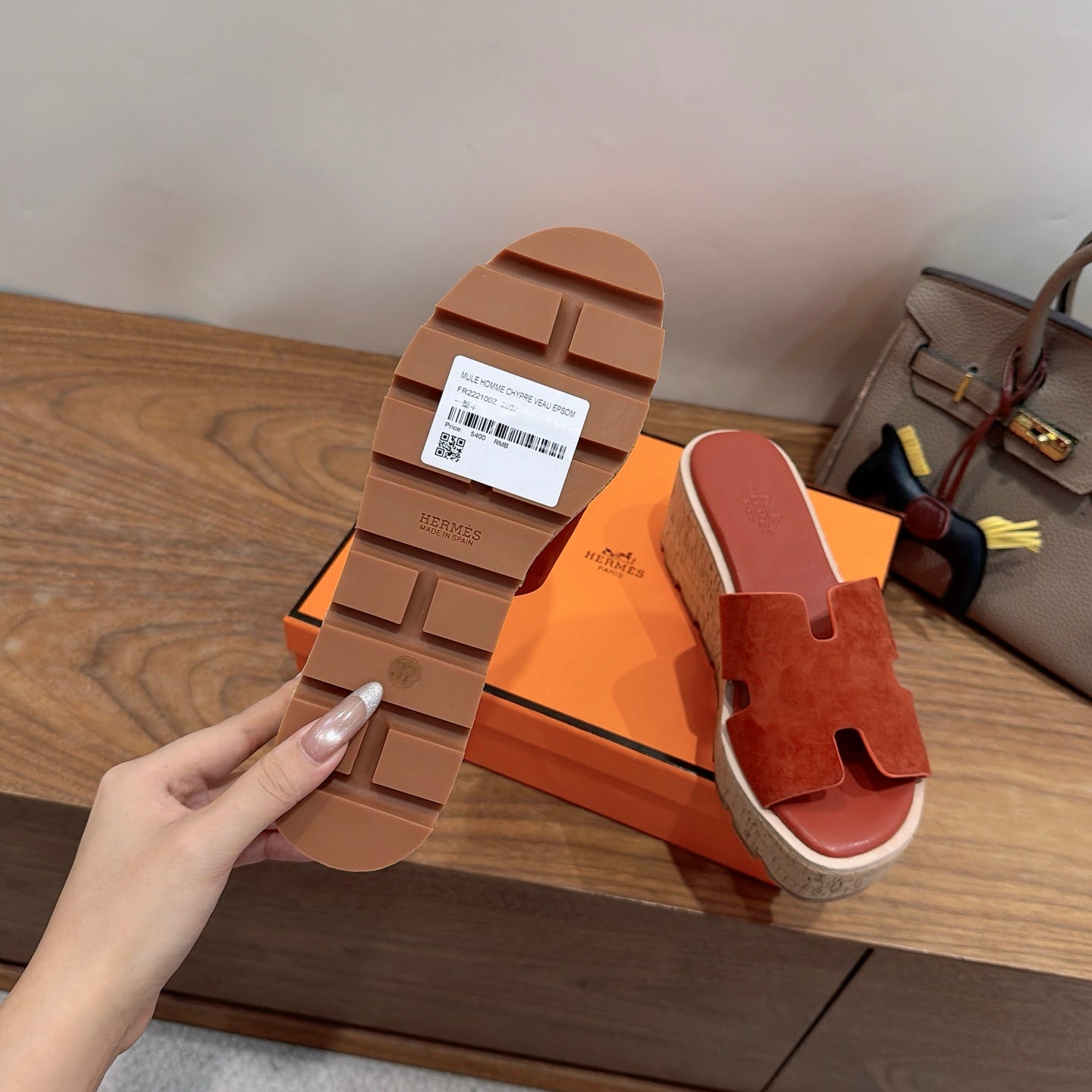 Hermès Éclair Platform Sandals – Spring/Summer 2026 Collection