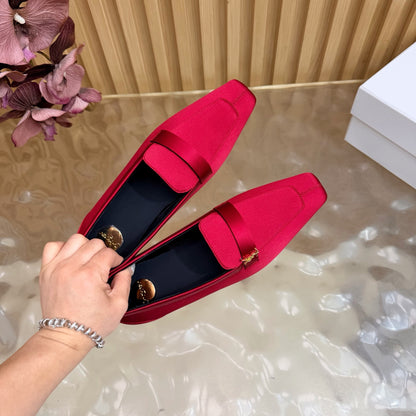 Saint Laurent Silk Chain Mules – Spring/Summer Collection – 26S