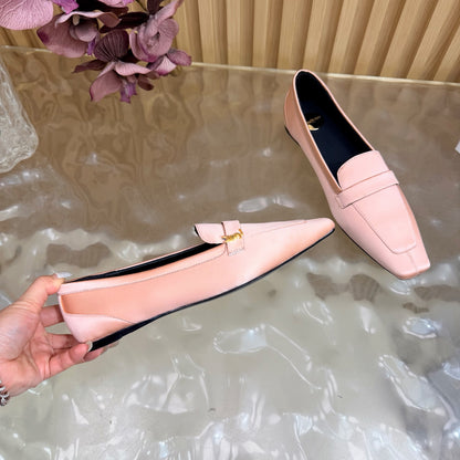Saint Laurent Silk Chain Mules – Spring/Summer Collection – 26S