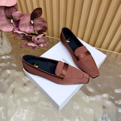 Saint Laurent Silk Chain Mules – Spring/Summer Collection – 26S