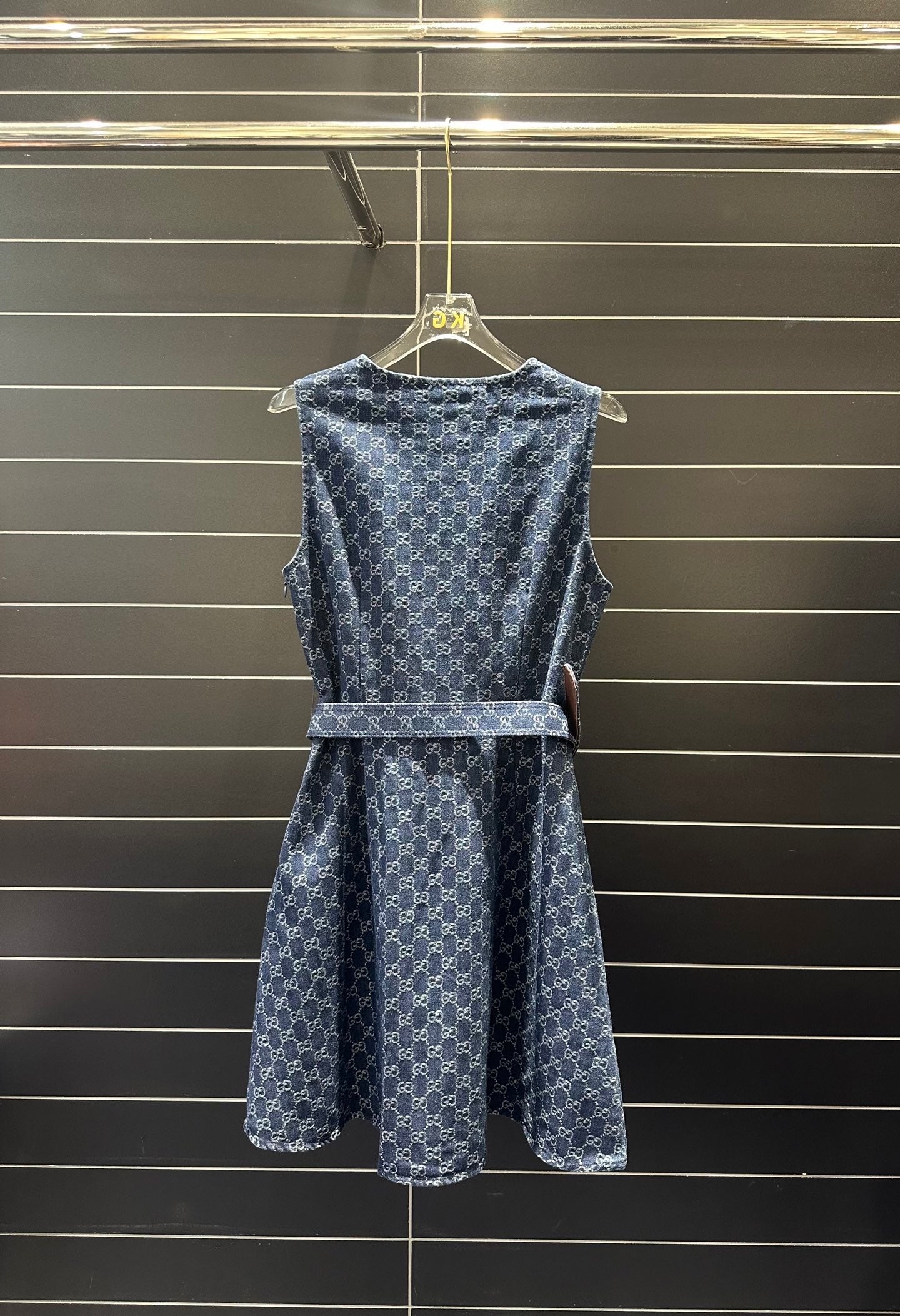 Gucci Belted Jacquard Dress – Spring/Summer Collection – 2026SS