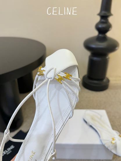 Celine Triomphe Ankle Strap Sandals – Spring/Summer Collection