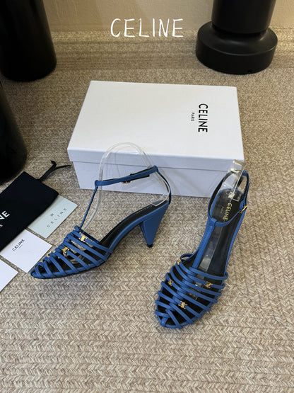 Celine Triomphe Ankle Strap Sandals – Spring/Summer Collection