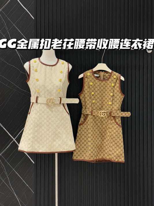 Gucci GG Retro Monogram Sleeveless Dress – Spring/Summer Collection