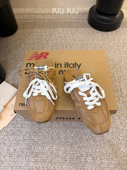 Miu Miu x New Balance 530 Sneaker Mules