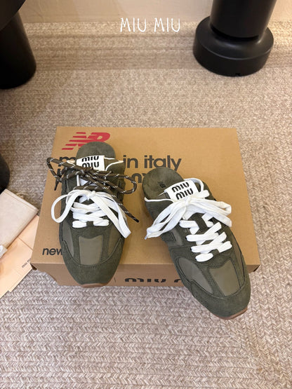 Miu Miu x New Balance 530 Sneaker Mules