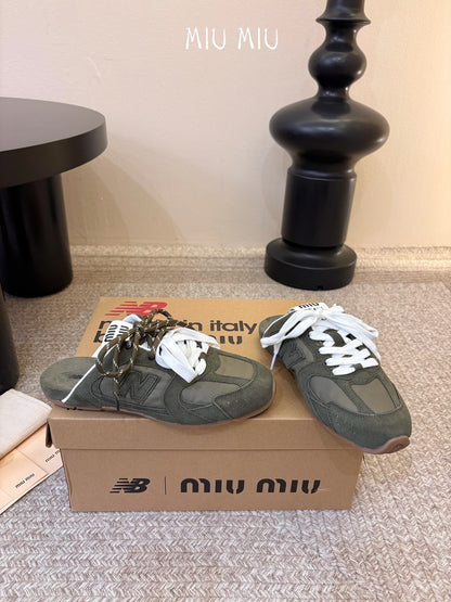 Miu Miu x New Balance 530 Sneaker Mules