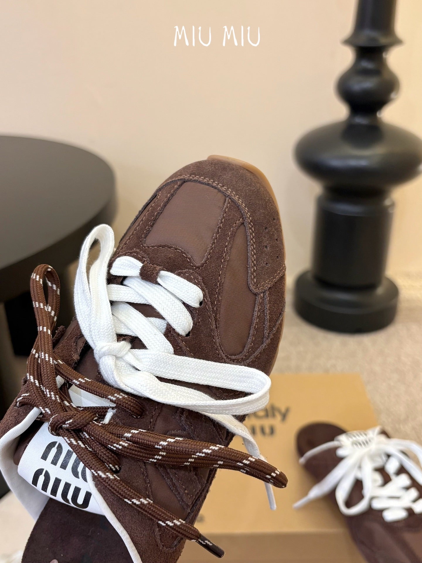 Miu Miu x New Balance 530 Sneaker Mules