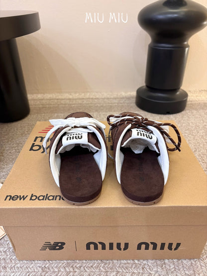 Miu Miu x New Balance 530 Sneaker Mules