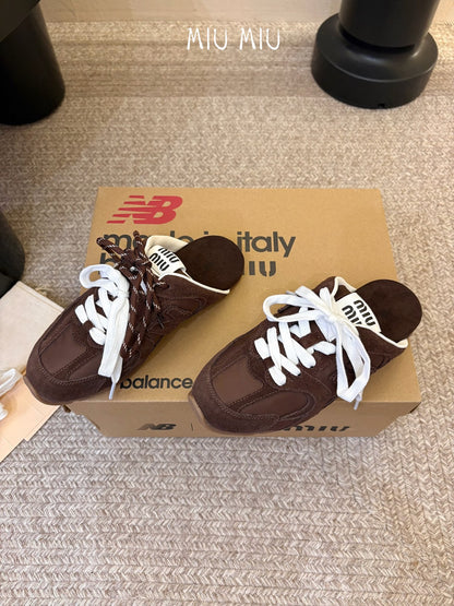 Miu Miu x New Balance 530 Sneaker Mules