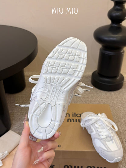 Miu Miu x New Balance 530 Sneaker Mules