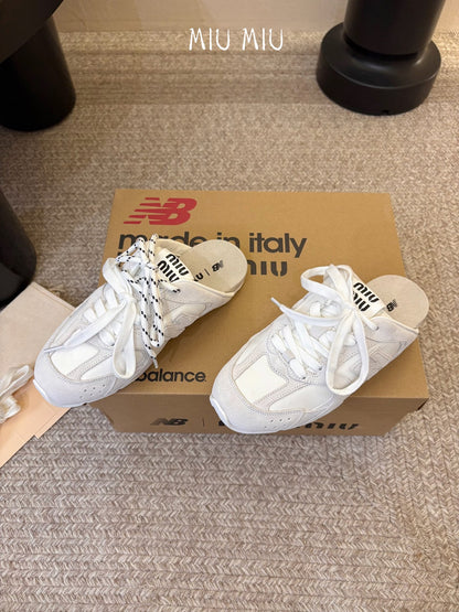 Miu Miu x New Balance 530 Sneaker Mules