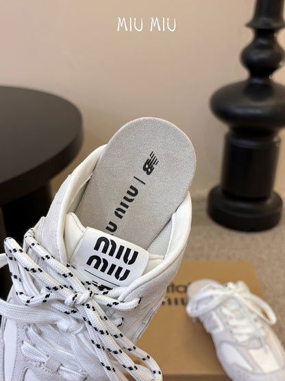 Miu Miu x New Balance 530 Sneaker Mules