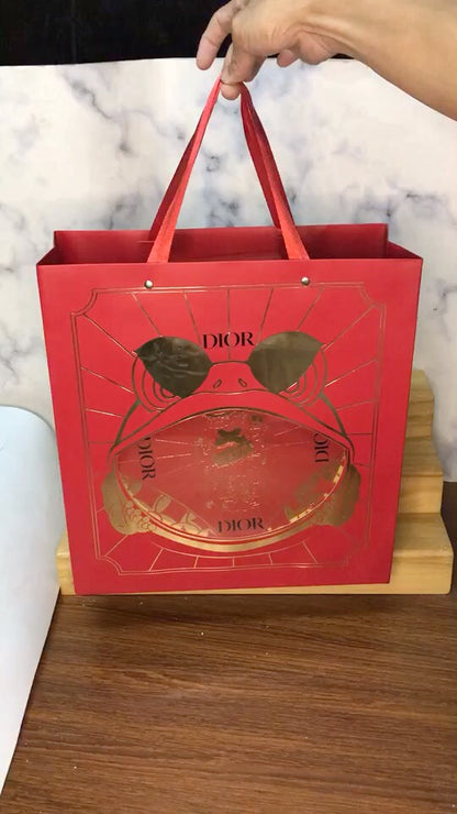 Dior Chinese Red Fortune Tea Set