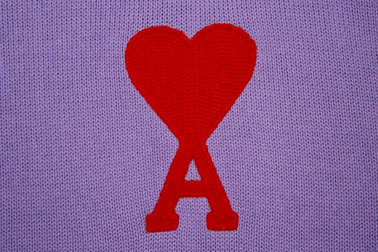 Ami Paris Classic Heart Embroidered Crewneck Sweater