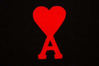 Ami Paris Classic Heart Embroidered Crewneck Sweater