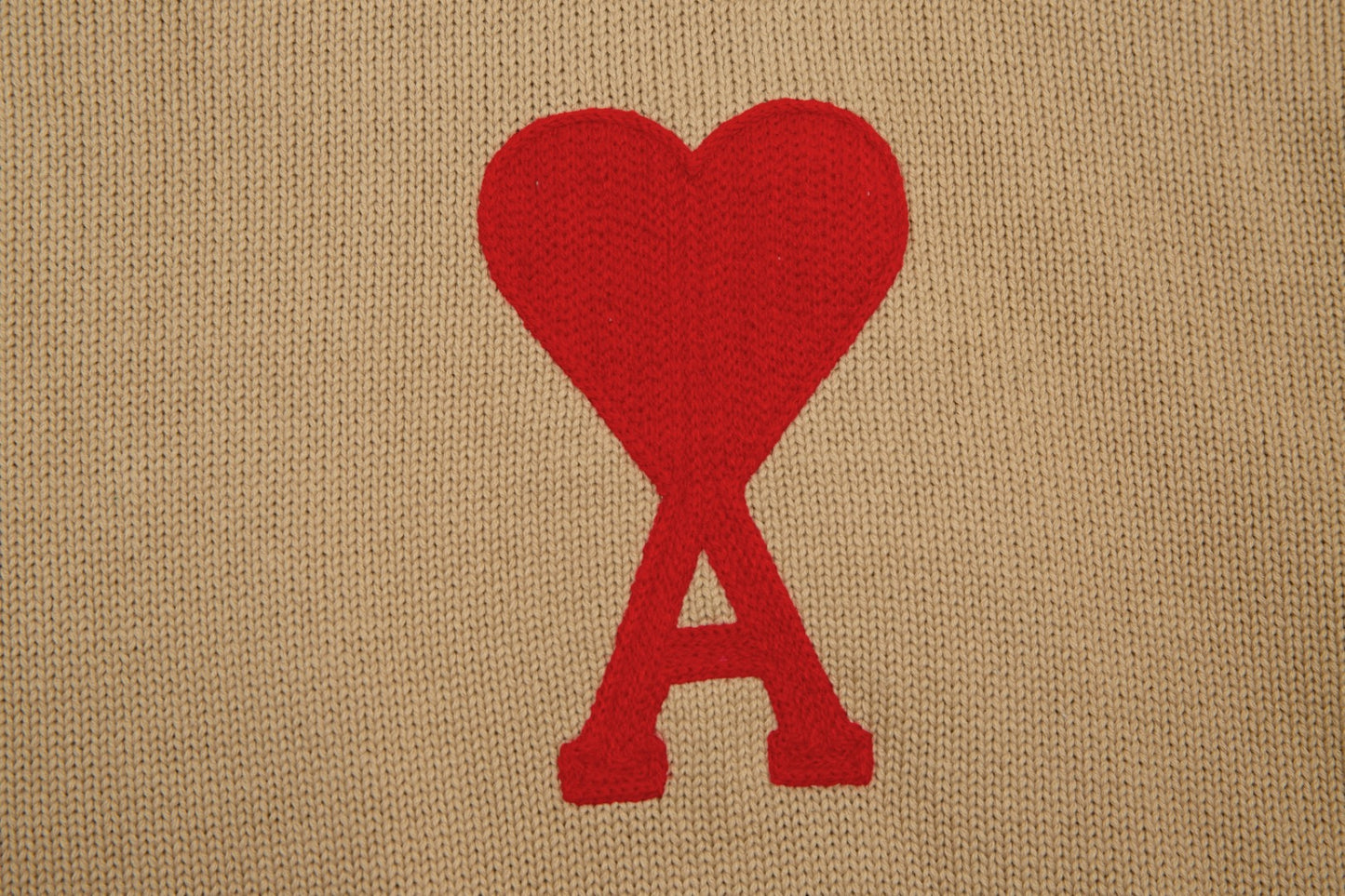 Ami Paris Classic Heart Embroidered Crewneck Sweater