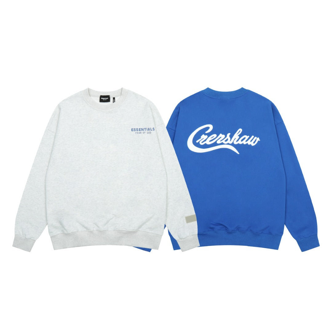 Fear of God ESSENTIALS x Atmosphere LA Limited Patch Embroidered Crewneck Sweatshirt