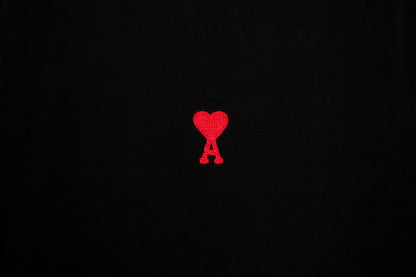 Ami Paris Classic Heart Embroidered Crewneck T-Shirt