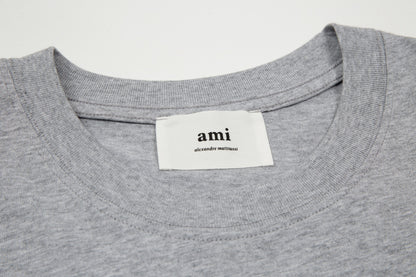 Ami Paris Classic Heart Embroidered Crewneck T-Shirt