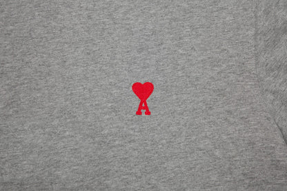 Ami Paris Classic Heart Embroidered Crewneck T-Shirt
