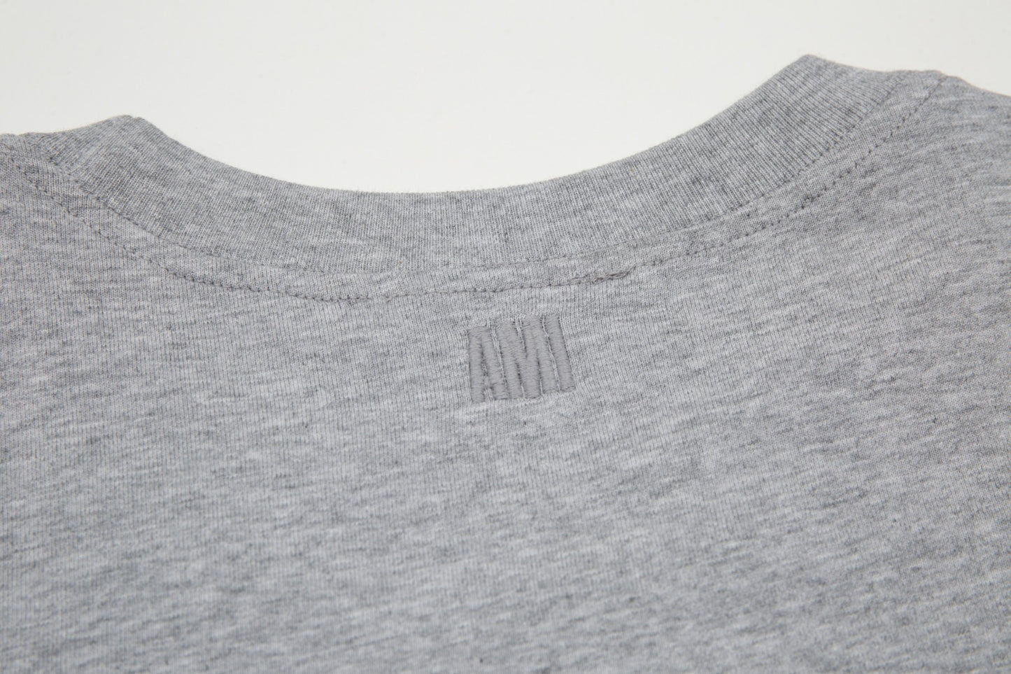 Ami Paris Classic Heart Embroidered Crewneck T-Shirt