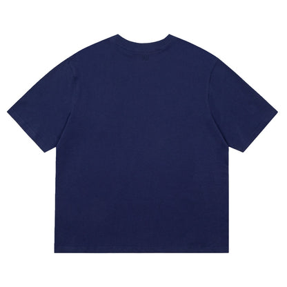 Ami Paris Classic Heart Embroidered Crewneck T-Shirt