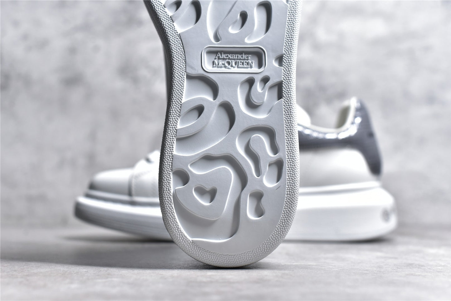 Alexander McQueen Classic Black Heel Platform Sneakers