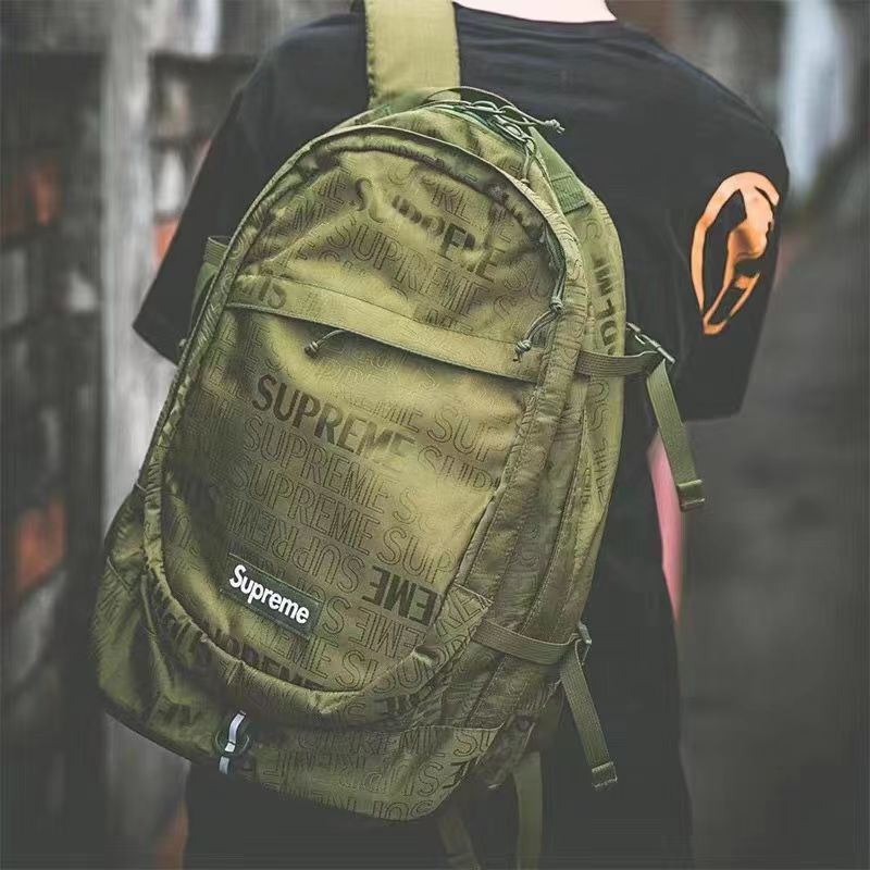 Supreme Full-Print Unisex Backpack – 19SS
