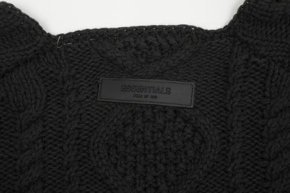 Fear of God Essentials Cable Knit Crewneck Sweater