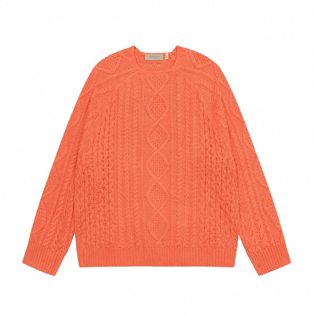 Fear of God Essentials Cable Knit Crewneck Sweater