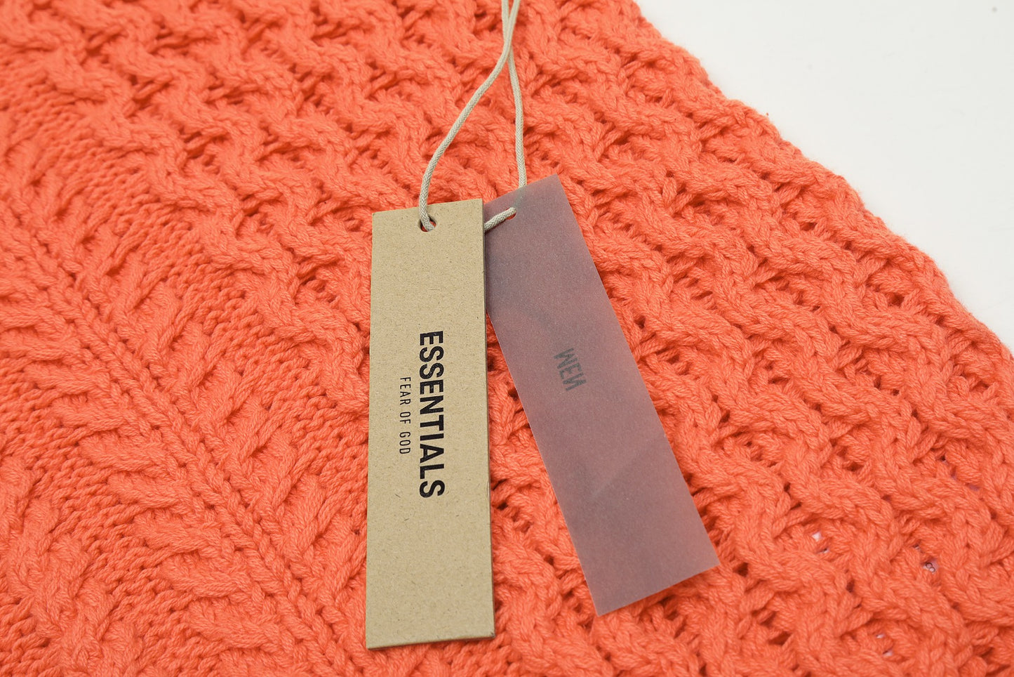 Fear of God Essentials Cable Knit Crewneck Sweater