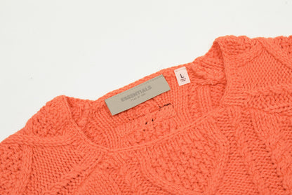 Fear of God Essentials Cable Knit Crewneck Sweater