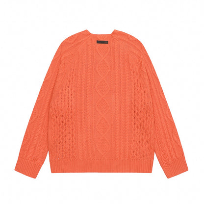 Fear of God Essentials Cable Knit Crewneck Sweater