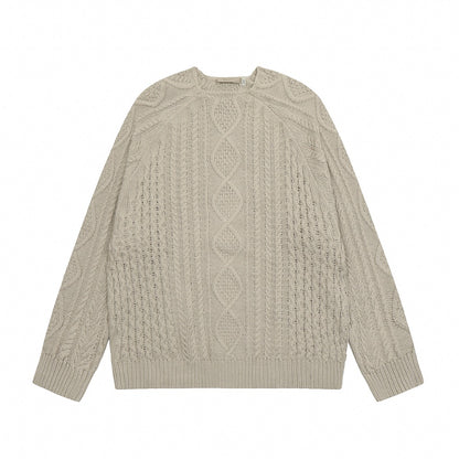 Fear of God Essentials Cable Knit Crewneck Sweater