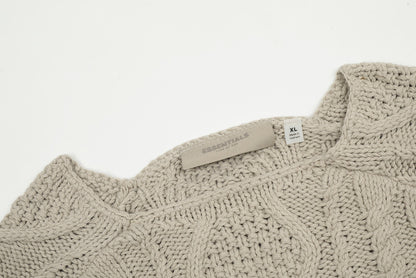Fear of God Essentials Cable Knit Crewneck Sweater