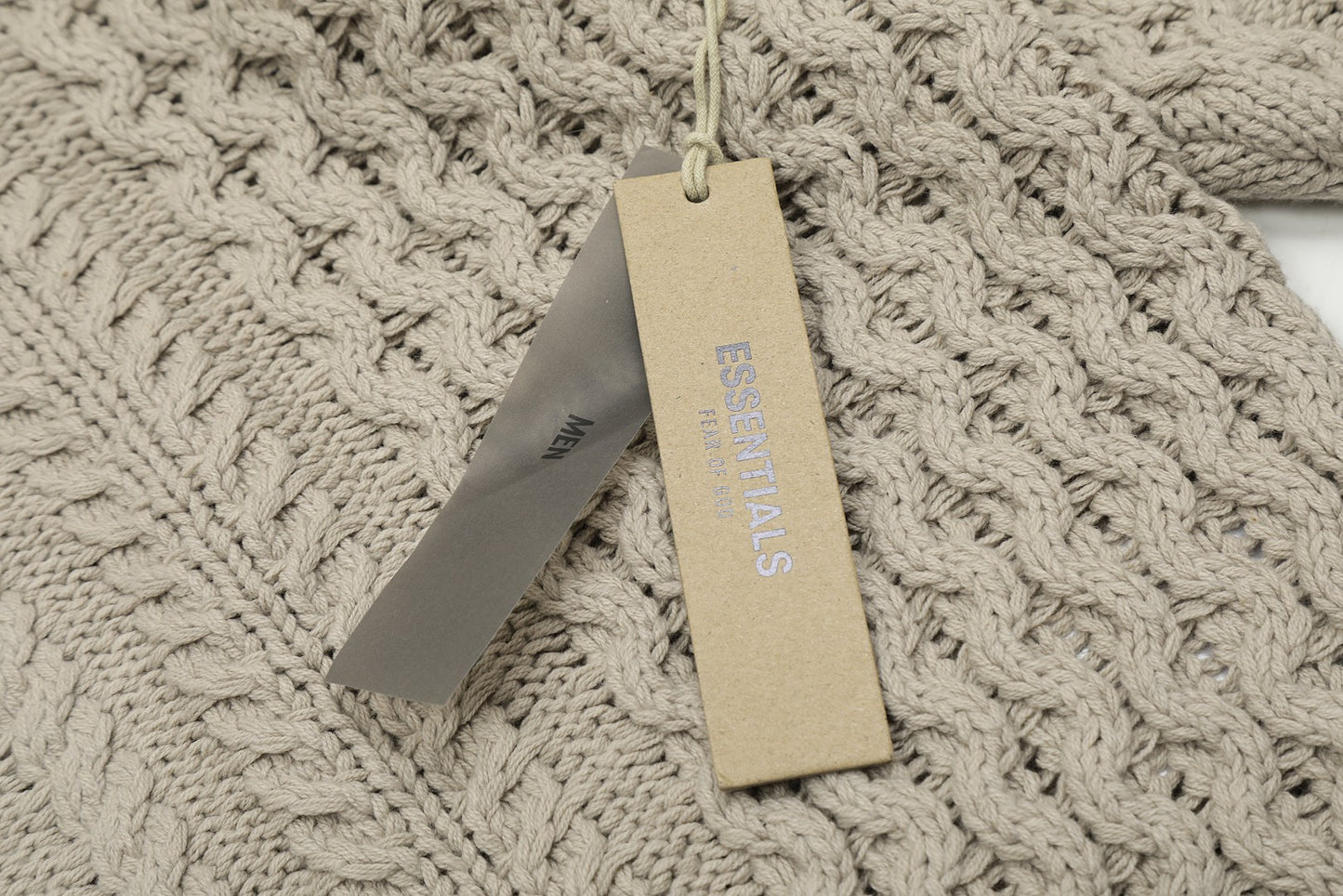 Fear of God Essentials Cable Knit Crewneck Sweater