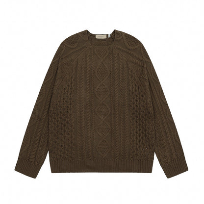 Fear of God Essentials Cable Knit Crewneck Sweater
