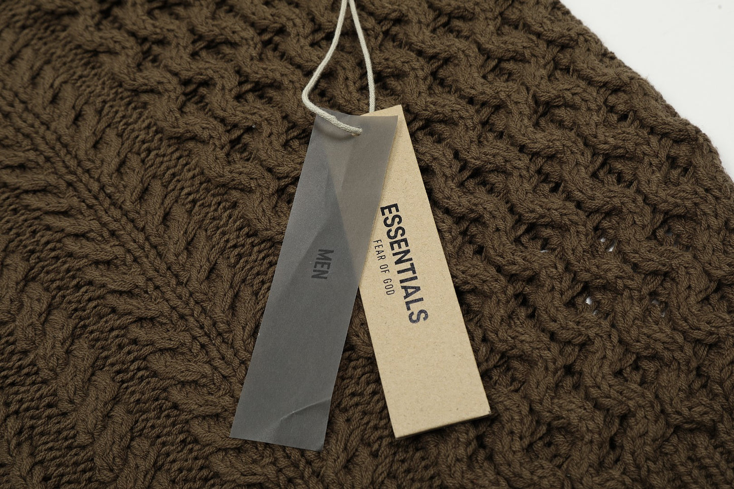 Fear of God Essentials Cable Knit Crewneck Sweater