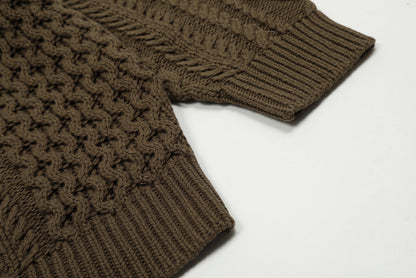 Fear of God Essentials Cable Knit Crewneck Sweater
