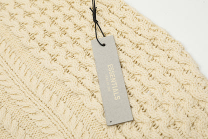 Fear of God Essentials Cable Knit Crewneck Sweater
