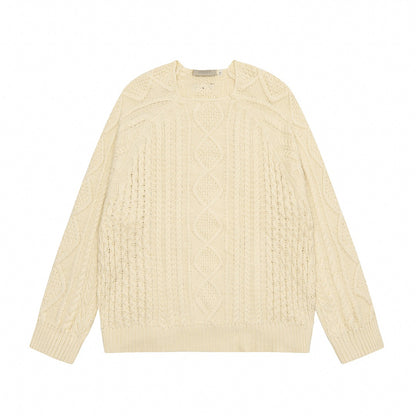 Fear of God Essentials Cable Knit Crewneck Sweater