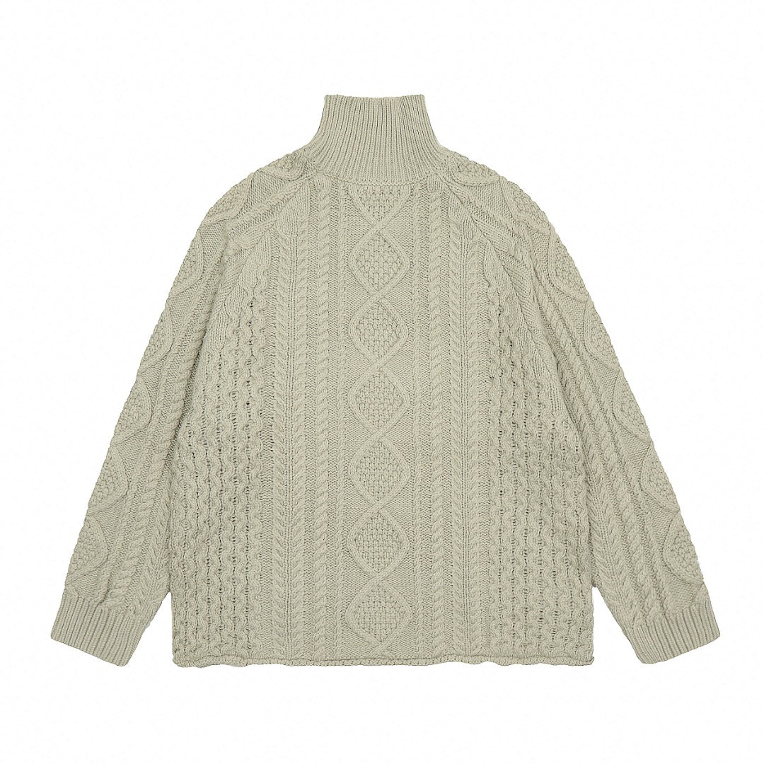 Fear of God ESSENTIALS Cable Knit Crewneck Sweater