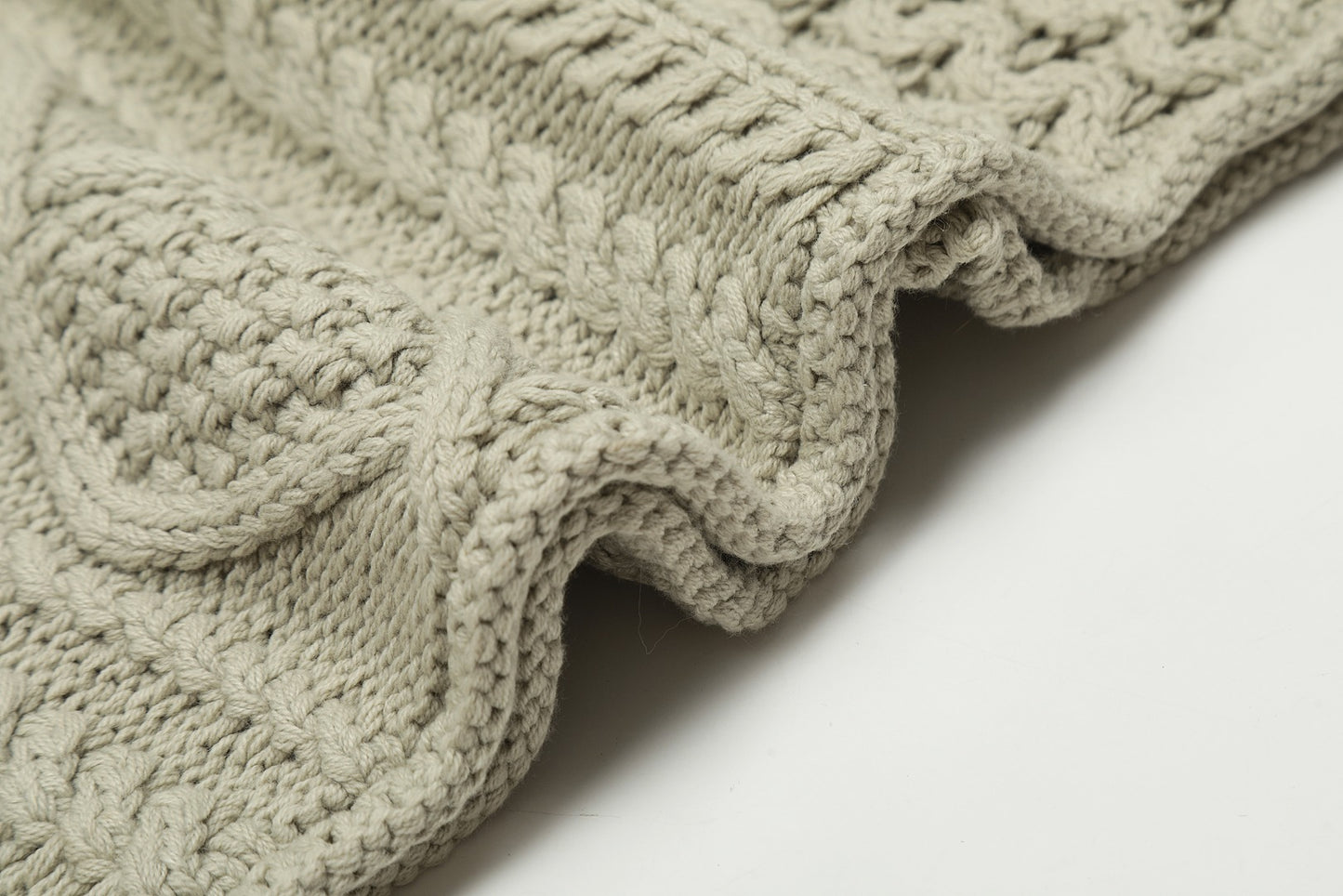 Fear of God ESSENTIALS Cable Knit Crewneck Sweater