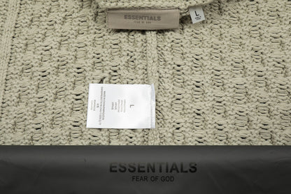 Fear of God ESSENTIALS Cable Knit Crewneck Sweater