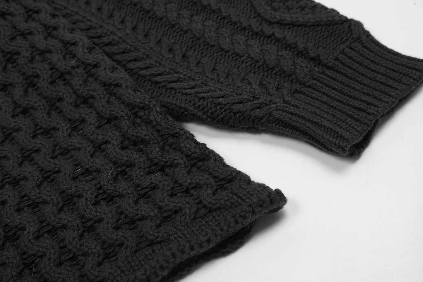 Fear of God ESSENTIALS Cable Knit Crewneck Sweater