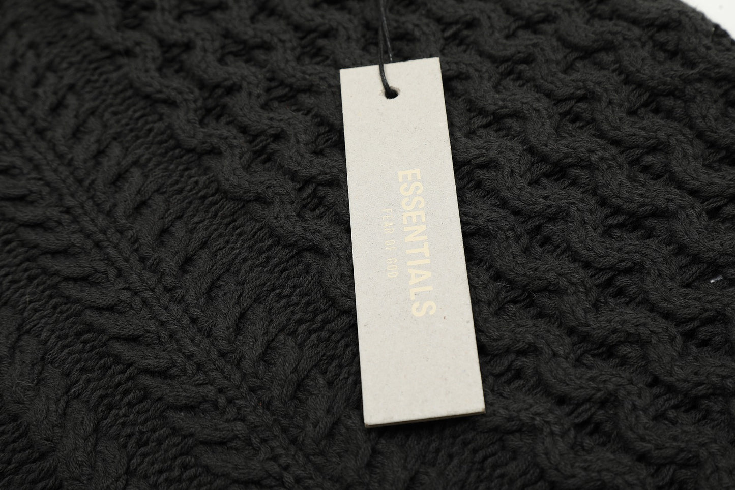 Fear of God ESSENTIALS Cable Knit Crewneck Sweater